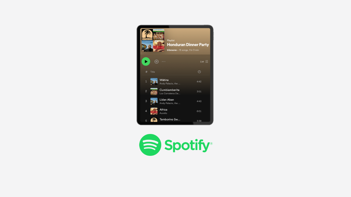 Dinner Party Playlist (Spotify)